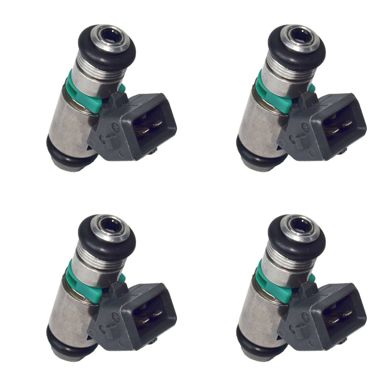 Kit 4 Inyectores Renault Clio Scenic 2.0 16v Aro Verde